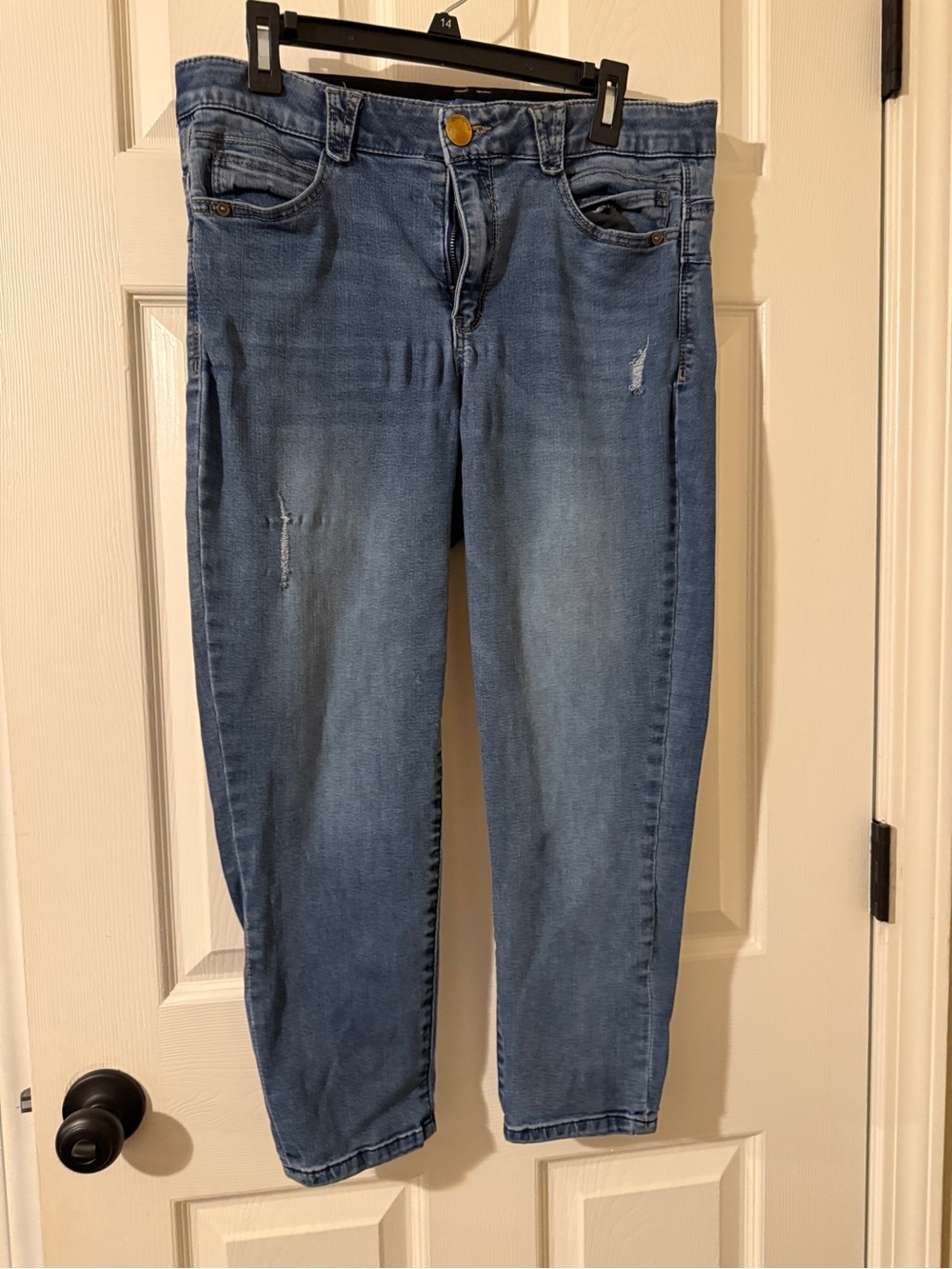 Democracy Light Blue Boyfriend Jeans